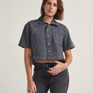 Vans Natalie Denim Button Up Shirt